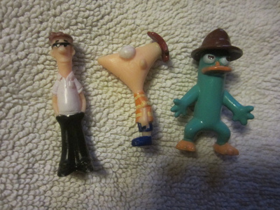 Phineas and Ferb 3 pientä hahmoa