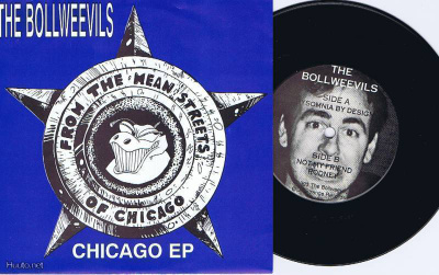 THE BOLLWEEVILS chicago EP -1993- rare illinois punk killer