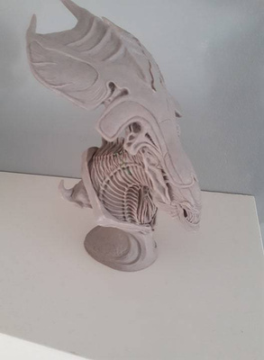 ALIENS - ALIEN QUEEN sculpture - HEAD HUNTER STORE.
