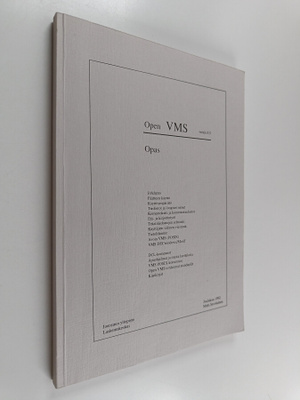 Matti Savolainen : Open VMS-opas : versio 5.5