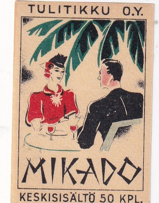 Mikado, Tulitikku Oy      b553