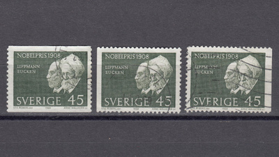 Ruotsi 1968 Fa 648 A ja B Gabriel Lippman ja Rudolf Eucken