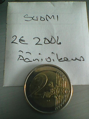 Suomi 2 € 2006, Äänioikeus