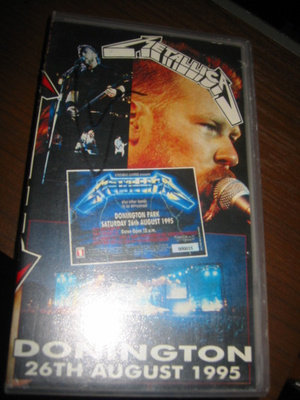 METALLICA DONINGTON PARK VHS LARSIN NIMMARILLA