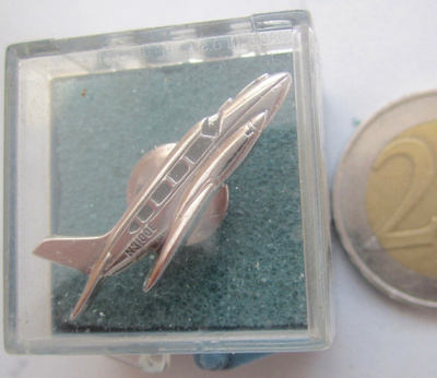 VANHA Merkki Lentokone Piper Jet N3100E Balfour Alkup.Rasia