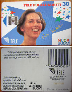 Sari Essayah - NUORI SUOMI (30) - Puhelinkortti