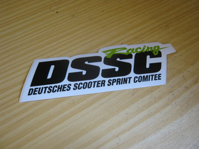 tarra DSSC Racing 12x4 cm
