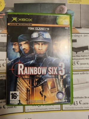 Xbox Tom Clancy's Rainbow Six 3 CIB peli