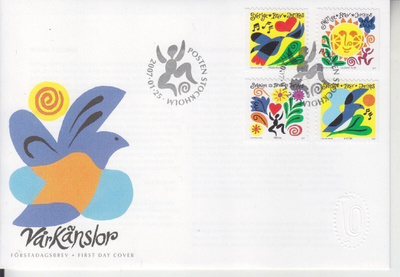 Ruotsi FDC 2007 Var känslor