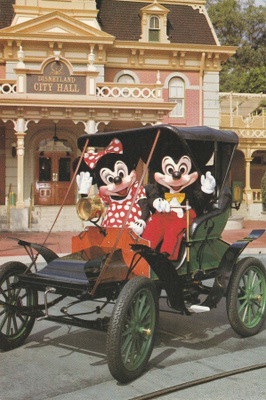 Postikortti, DISNEYLAND