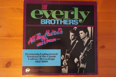 The Everly Brothers:All They Had To Do Was Dream LP.
