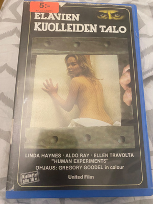 Elävien kuolleiden talo Human Experiment VHS