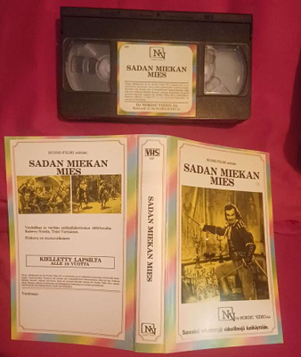 Sadan Miekan Mies (Nordic Sateenkaari) vhs Fix