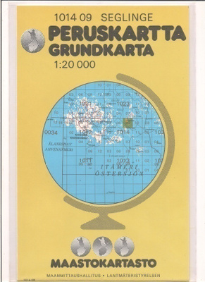 Peruskartta 1:20 000 Seglinge