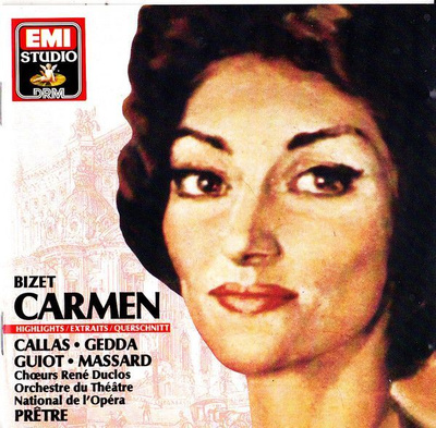Bizet - Callas, Gedda, Guiot, Prêtre – Carmen Highlights CD