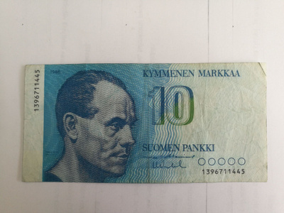 Suomi 1986 10 markkaa (14215)