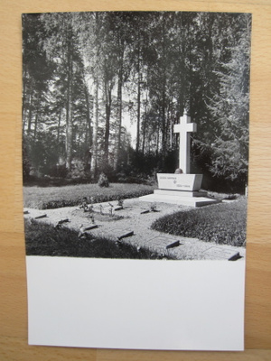 VANHA Valokuva Sankarihaudat Mommila Hausjärvi 1940-l