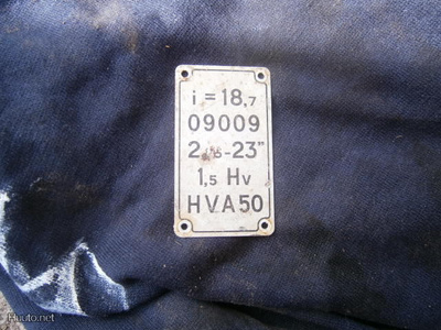 Husqvarna Cornette -59 tyyppikilpi