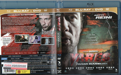 Vares Pahan Suudelma	(131)	UUSI	-FI-	BLUR+DVD		(2)		2010