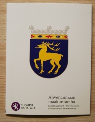 Suomi 2011 5 € Ahvenanmaa maakuntaraha PROOF