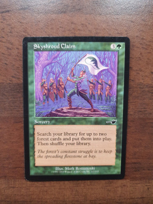 Magic the Gathering Skyshroud Claim