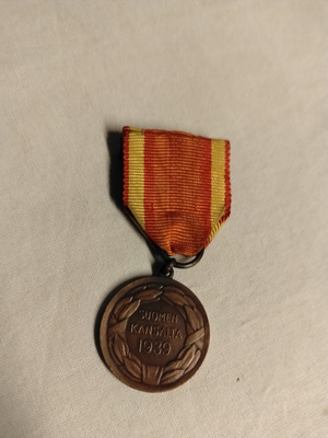 2 luokan vapaudenmitallai 1939