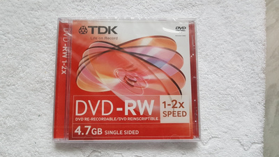 TDK DVD-RW 1-2X SPEED