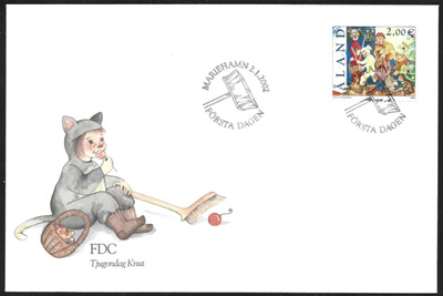 FDC Åland 2002  Nuutinpäivä   LaPe ÅL 201