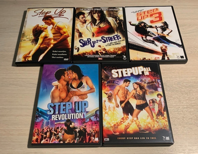 Step Up -kokoelma (5DVD) romanttista draama & tanssia!