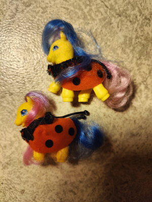 My little pony G2 kaksoset Dash ja Dot.