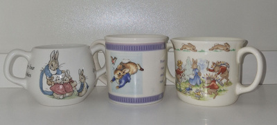 Petteri Kaniini, kaksi mukia, Peter Rabbit