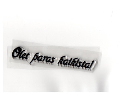 LEIMASIN "°OLET PARAS KAIKISTA!°" /(15)