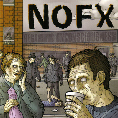 7” SINGLE Grey NOFX - Regaining Unconsciousness