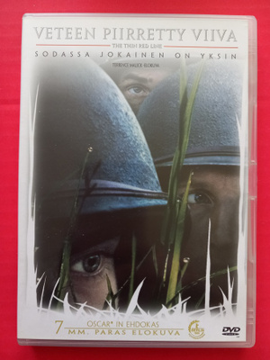 Veteen piirretty viiva Suomi dvd
