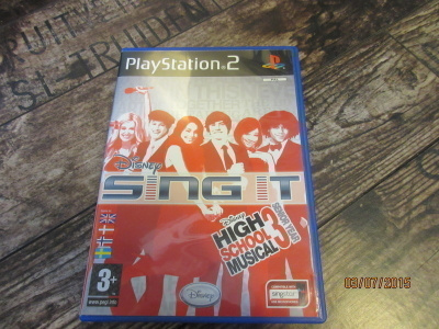 PS2 Disney Sign It: High School Musical 3: Senior Year CIB