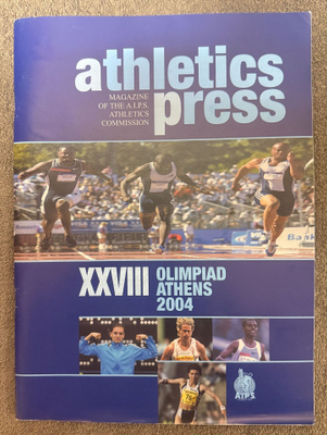 ATHLETICS PRESS XXVIII OLYMPIAD ATHENS 2004