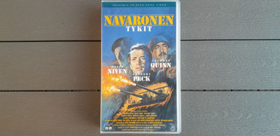 VHS: Navaronen Tykit (Gregory Peck, Anthony Quinn 1961/1997)