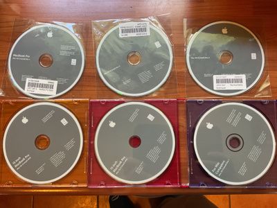 Macintosh DVD 13l levyä OS 