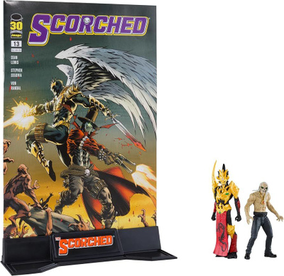 SPAWN COMIC BOOK 2 FIG FREAK, MANDARIN SPAWN (16 954) 2 figu