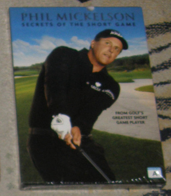Phil Mickelson - Secrets of the short game - 2DVD UUSI