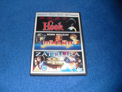 ROBIN WILLIAMS (3-elokuvaa) DVD, osin Suom-text***