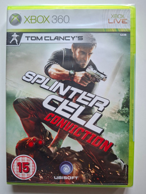 Tom Clancy's Splinter Cell: Conviction (uusi, XBOX360)