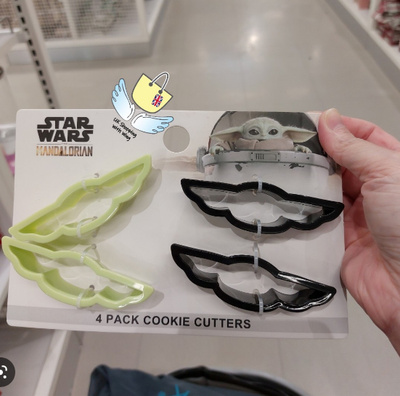 STAR WARS Mandalorian  Yoda cookie cutter HEAD HUNTER STORE.
