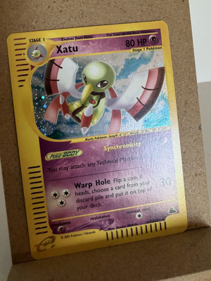 Pokemon Xatu H32/H32 Skyridge Holo Rare e-Reader