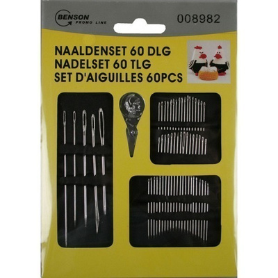 Benson 60kpl Neula Sarja, eri kokoisia/mallisia neuloja UUSI