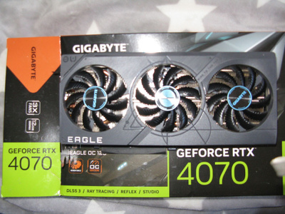 GIGABYTE Eagle 4070 oc 12GB