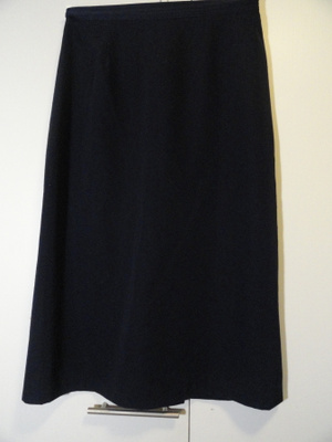 Vintage: sininen hame, koko 42