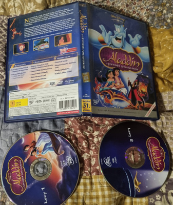 DVD Aladdin 2dvd Disney FI