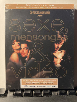 SEX, LIES & VIDEOTAPE, BluRay, Soderbergh, muoveissa