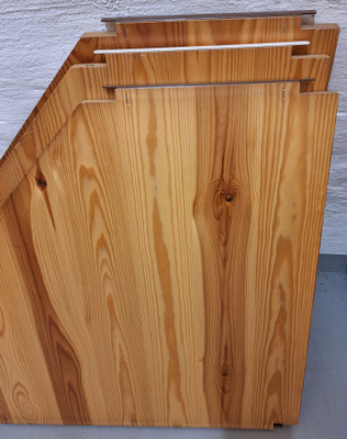 3X Lundia kulmahylly 30 / 60 cm (60 X 60 cm)